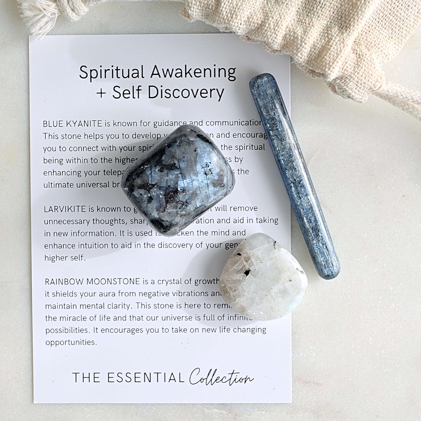 Spiritual Awakening + Self Discovery Crystal Kit