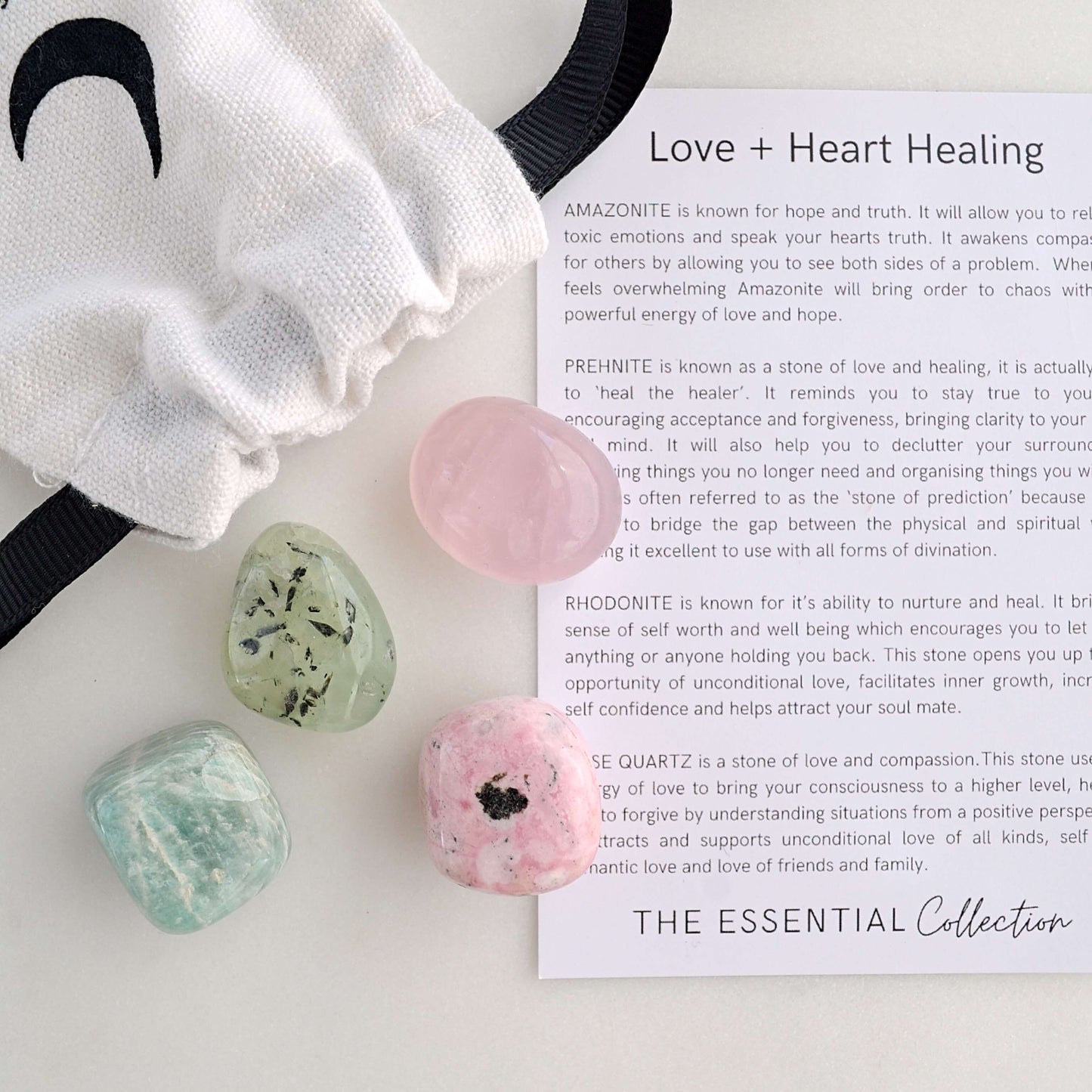 Love + Heart Healing Crystal Kit