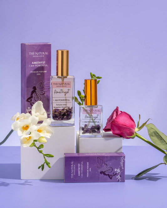 Amethyst – I am Powerful – Perfume for Blocking Negativity: 30mL