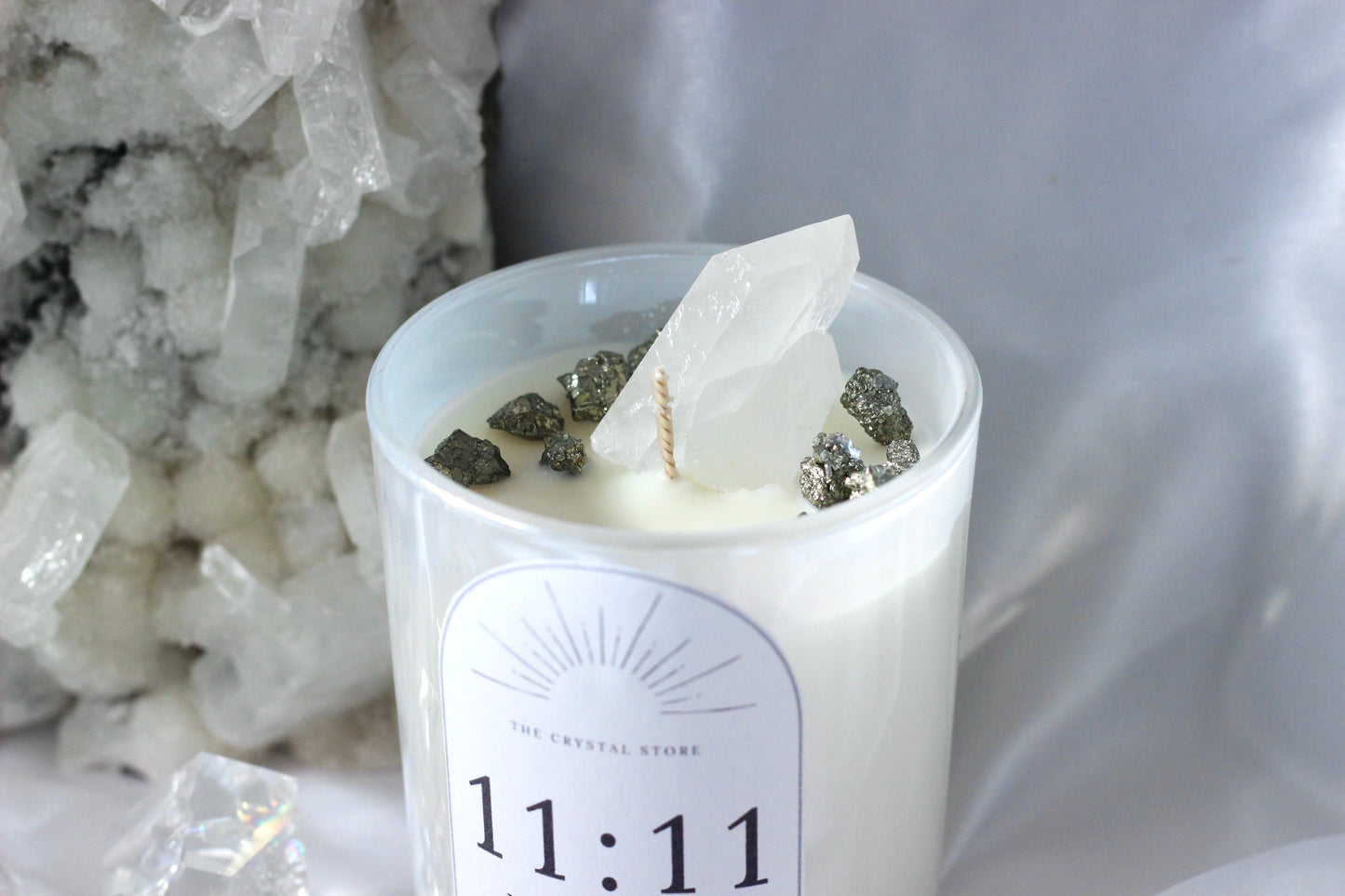 Manifest Angel Number Candles: Vanilla Caramel / 11:11