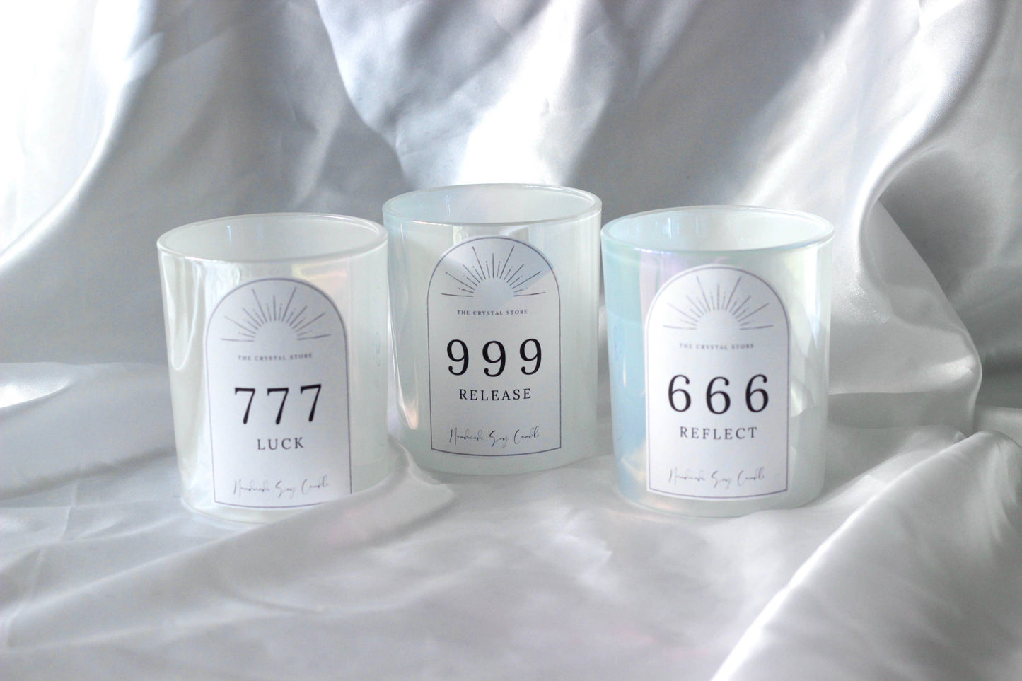 Manifest Angel Number Candles: Vanilla Caramel / 11:11