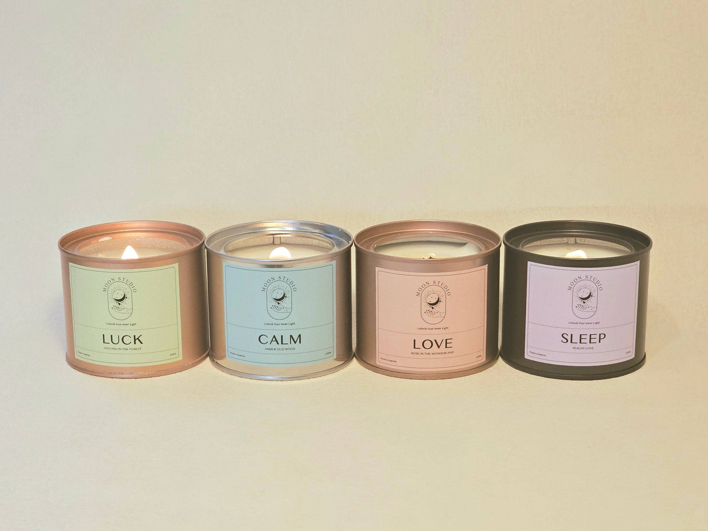 Love Candle - Rose in the Wonderland Scent - Wooden Wick, Hand Poured in Sydney, Australia - Soy Wax