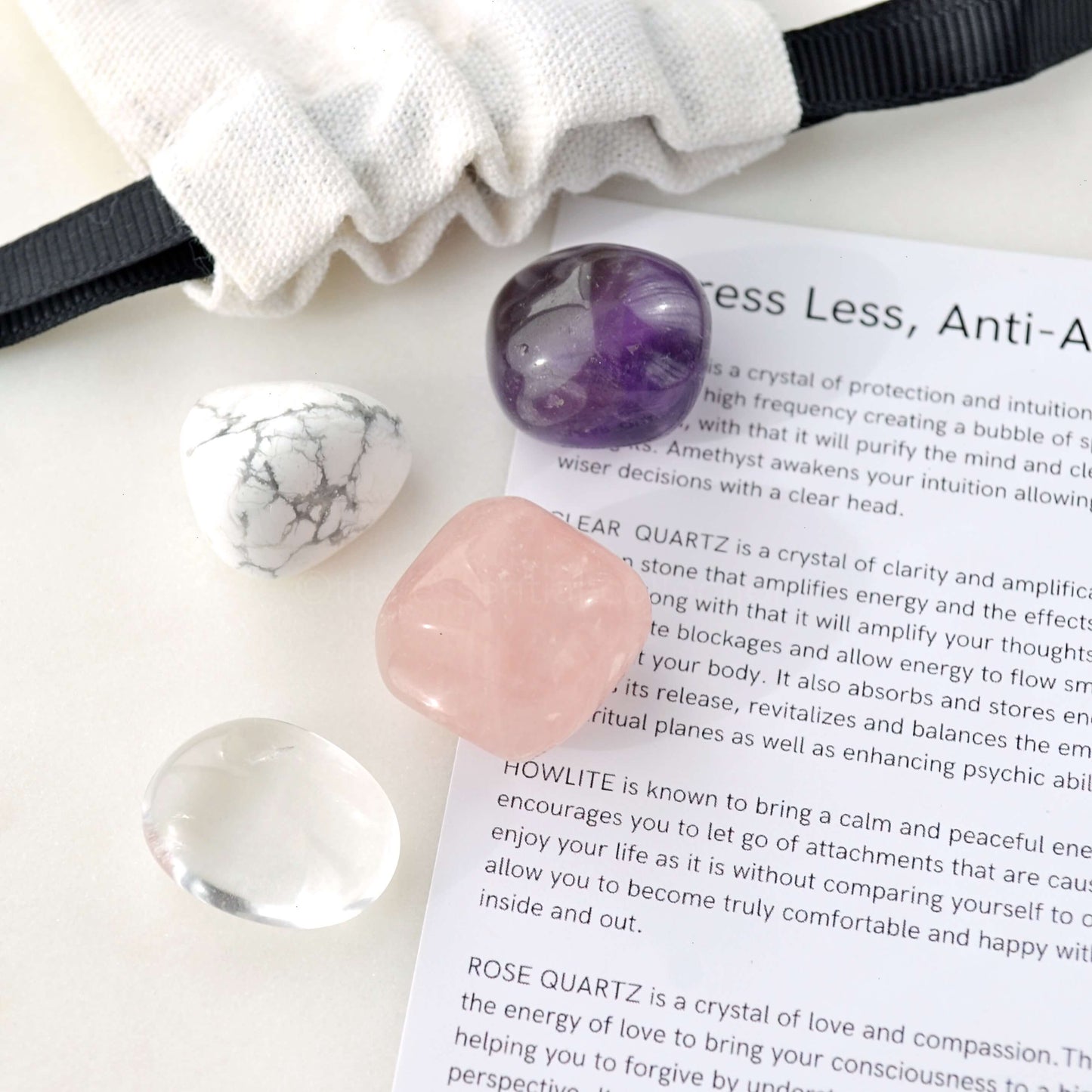 Stress Less, Anti-Anxiety Crystal Kit