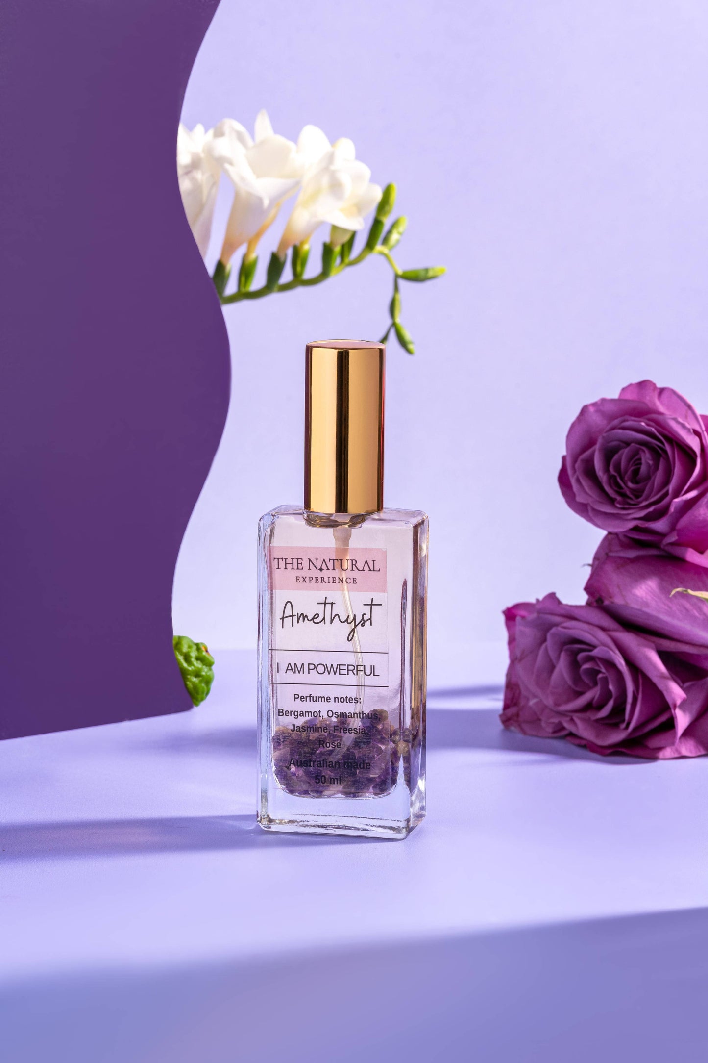 Amethyst – I am Powerful – Perfume for Blocking Negativity: 30mL