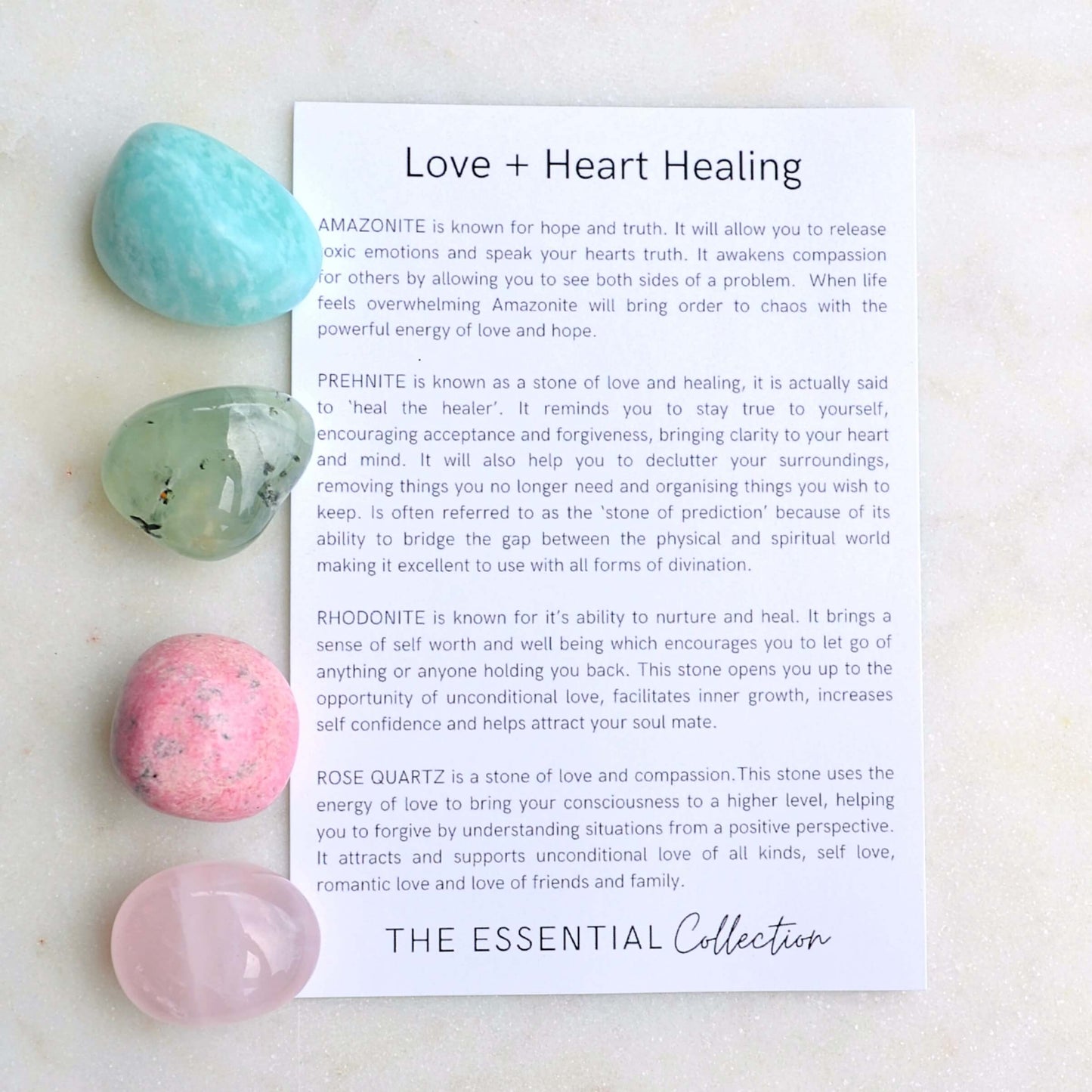 Love + Heart Healing Crystal Kit