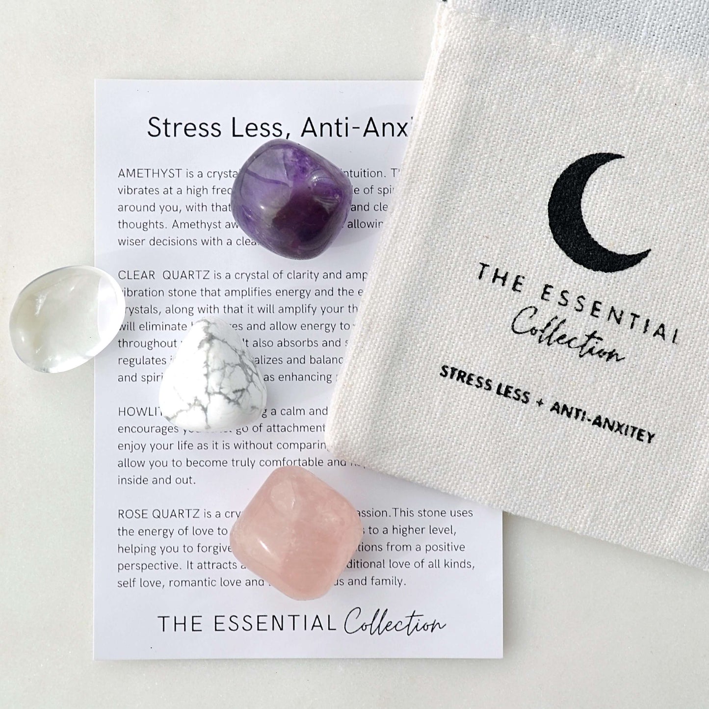 Stress Less, Anti-Anxiety Crystal Kit