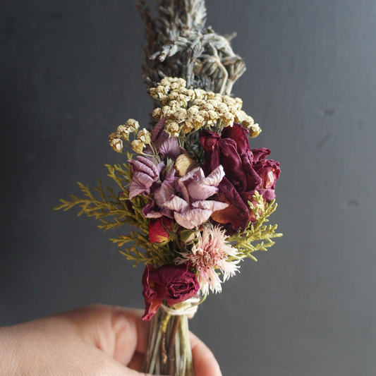 ALTAR FLORAL WAND | SACRED SMOKE BOUQUET