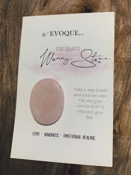 Worry Stone - Rose Quartz