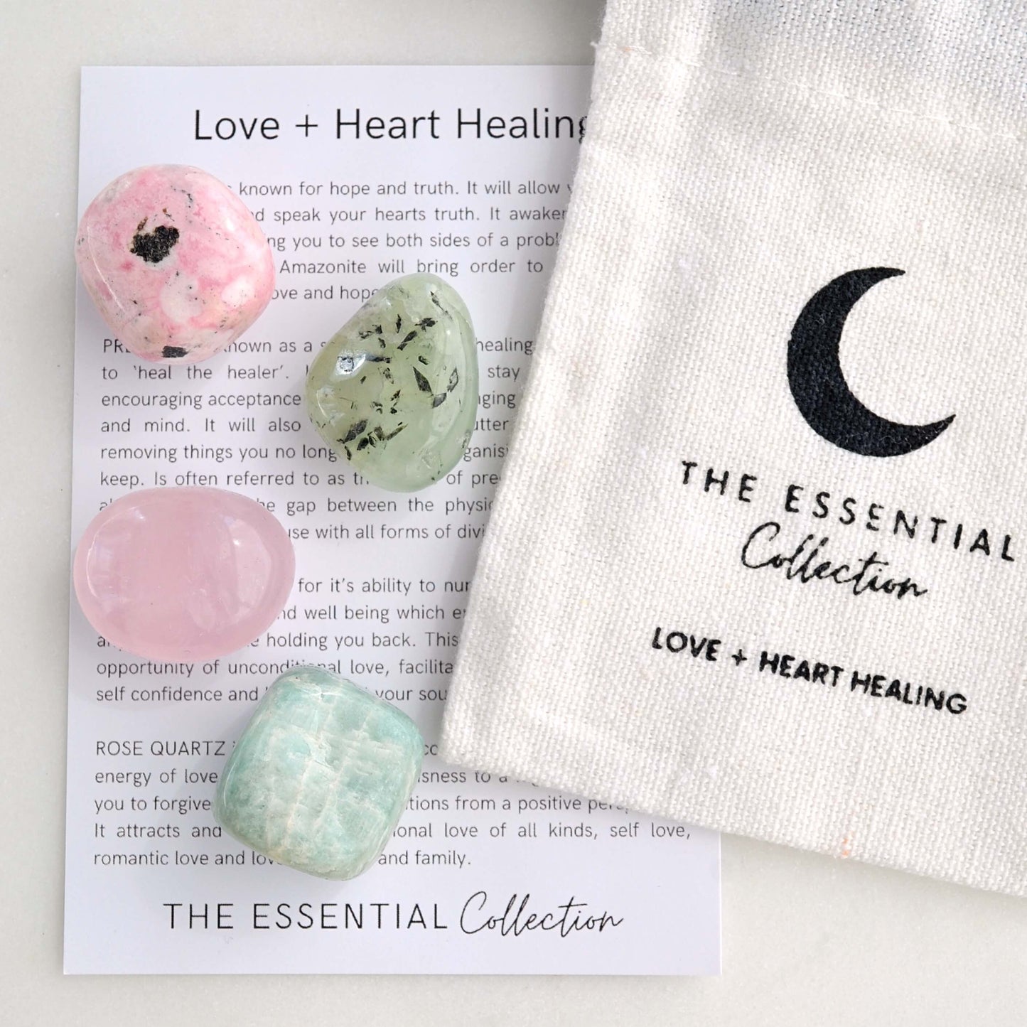 Love + Heart Healing Crystal Kit