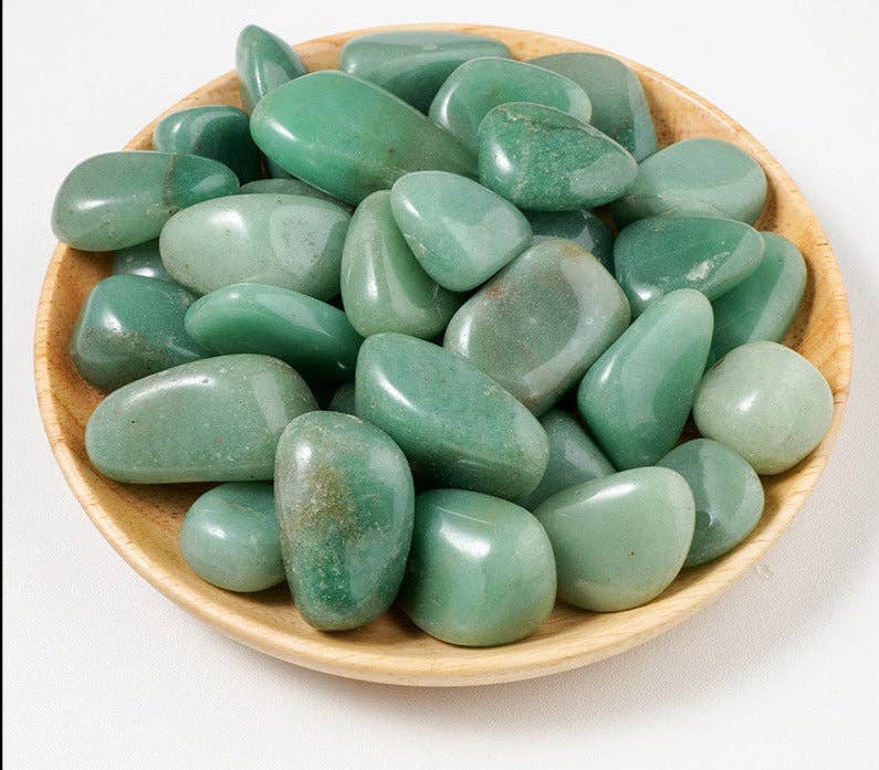 Green Aventurine Crystal Tumbles 100g