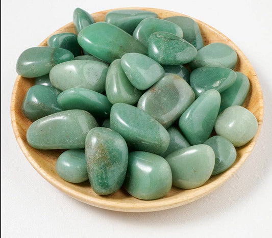 Green Aventurine Crystal Tumbles 100g