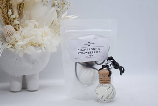 Car Diffusers: Champagne & Strawberries